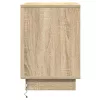 Éjjeliszekrény 2 pcs sonoma tölgy 39 x 34,5 x 50 cm Faanyag