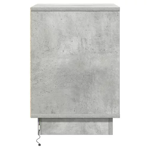 Éjjeliszekrény fiókkal Beton szürke 39 x 34,5 x 50 cm Faanyag