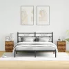 Éjjeliszekrény fiókkal 2 pcs Öreg fa 39 x 34,5 x 50 cm Faanyag