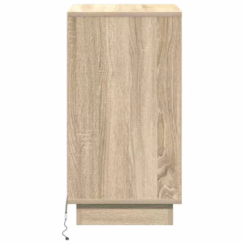 Éjjeliszekrény fiókkal sonoma tölgy 39 x 34.5 x 65 cm Faanyag