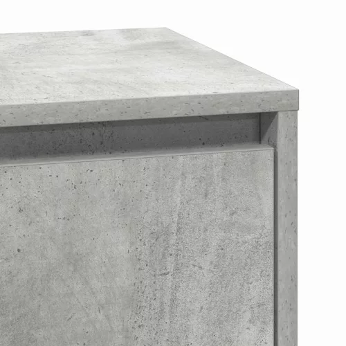 Éjjeliszekrény fiókkal Beton Szürke 39 x 34.5 x 65 cm Faanyag