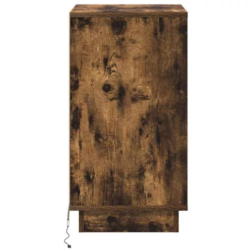 Éjjeliszekrény fiókkal Füstölt tölgy 39 x 34.5 x 65 cm Faanyag