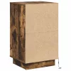 Éjjeliszekrény fiókkal Füstölt tölgy 39 x 34.5 x 65 cm Faanyag