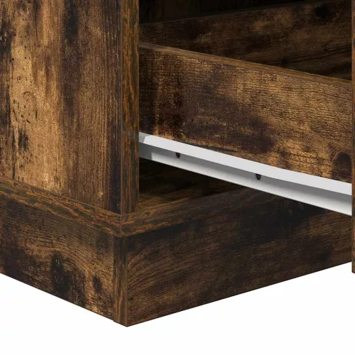 Éjjeliszekrény fiókkal Füstölt tölgy 39 x 34.5 x 65 cm Faanyag
