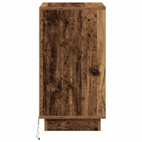 Éjjeliszekrény fiókkal Öreg fa 39 x 34.5 x 65 cm Faanyag
