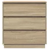 Éjjeliszekrény fiókkal sonoma tölgy 71 x 34.5 x 75 cm Faanyag