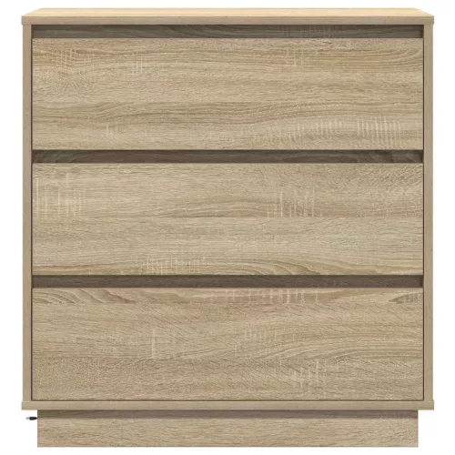 Éjjeliszekrény fiókkal sonoma tölgy 71 x 34.5 x 75 cm Faanyag