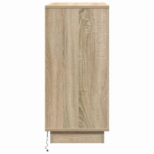 Éjjeliszekrény fiókkal sonoma tölgy 71 x 34.5 x 75 cm Faanyag