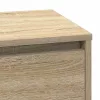 Éjjeliszekrény fiókkal sonoma tölgy 71 x 34.5 x 75 cm Faanyag
