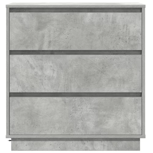 Éjjeliszekrény fiókkal Beton Szürke 71 x 34.5 x 75 cm Faanyag