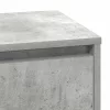 Éjjeliszekrény fiókkal Beton Szürke 71 x 34.5 x 75 cm Faanyag