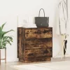 Éjjeliszekrény fiókkal Füstölt tölgy 71 x 34.5 x 75 cm Faanyag