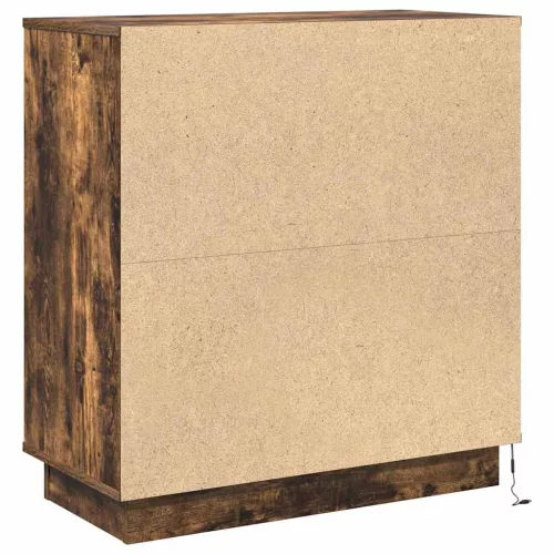Éjjeliszekrény fiókkal Füstölt tölgy 71 x 34.5 x 75 cm Faanyag