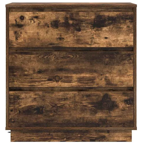 Éjjeliszekrény fiókkal Füstölt tölgy 71 x 34.5 x 75 cm Faanyag