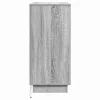 Éjjeliszekrény fiókkal Szürke 71 x 34.5 x 75 cm Faanyag