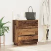 Éjjeliszekrény fiókkal Régi fa 71 x 34.5 x 75 cm Faanyag
