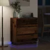 Éjjeliszekrény fiókkal Régi fa 71 x 34.5 x 75 cm Faanyag