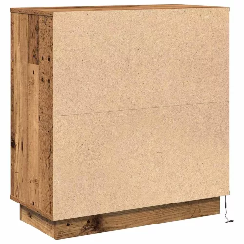 Éjjeliszekrény fiókkal Régi fa 71 x 34.5 x 75 cm Faanyag