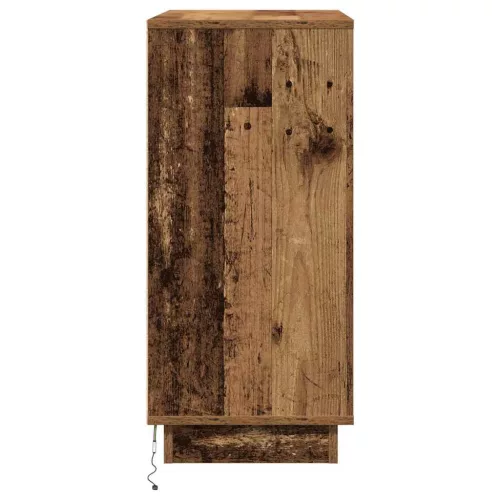 Éjjeliszekrény fiókkal Régi fa 71 x 34.5 x 75 cm Faanyag