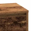 Éjjeliszekrény fiókkal Régi fa 71 x 34.5 x 75 cm Faanyag