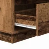 Éjjeliszekrény fiókkal Régi fa 71 x 34.5 x 75 cm Faanyag