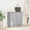 Komód LED -es lámpákkal Szürke Sonoma 71 x 34.5 x 75 cm Faanyag