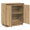 Komód LED -es lámpákkal Artisan tölgy 71 x 34.5 x 75 cm Faanyag
