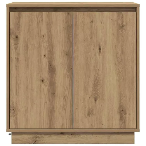 Komód LED -es lámpákkal Artisan tölgy 71 x 34.5 x 75 cm Faanyag