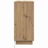 Komód LED -es lámpákkal Artisan tölgy 71 x 34.5 x 75 cm Faanyag