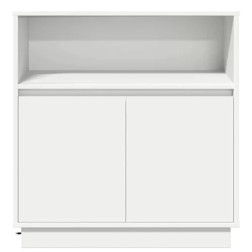 LED-es Bútor Fehér 71 x 34.5 x 75 cm Faanyag