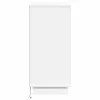 LED-es Bútor Fehér 71 x 34.5 x 75 cm Faanyag
