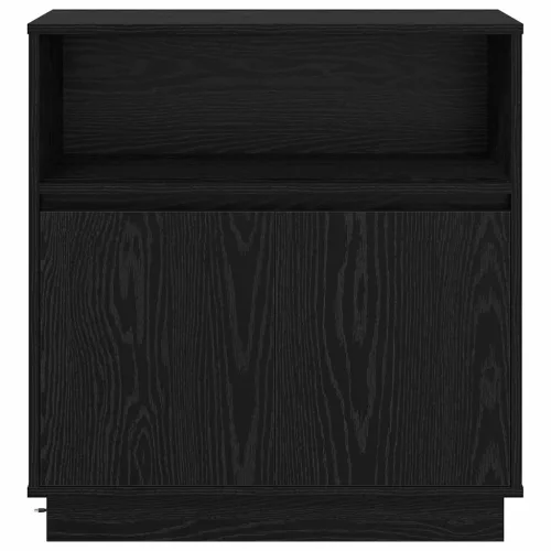 LED-es Bútor Musta tammi 71 x 34.5 x 75 cm Faanyag