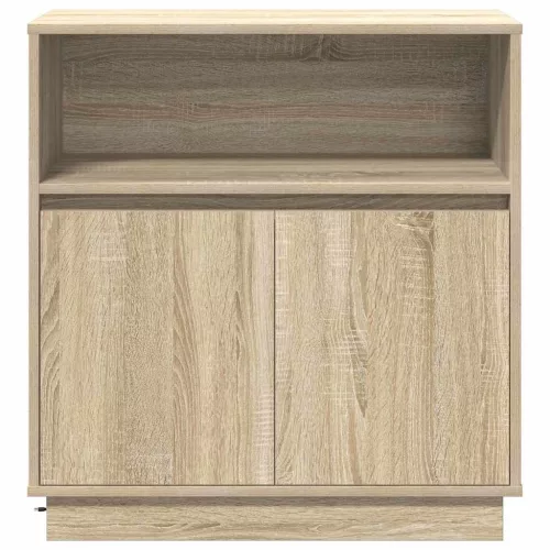 LED-es Bútor sonoma tölgy 71 x 34.5 x 75 cm Faanyag