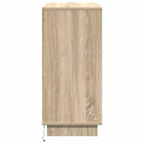 LED-es Bútor sonoma tölgy 71 x 34.5 x 75 cm Faanyag