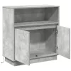 LED-es Bútor Beton szürke 71 x 34.5 x 75 cm Faanyag