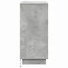 LED-es Bútor Beton szürke 71 x 34.5 x 75 cm Faanyag