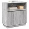 LED-es Bútor Szürke sonoma 71 x 34.5 x 75 cm Faanyag
