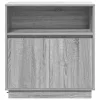 LED-es Bútor Szürke sonoma 71 x 34.5 x 75 cm Faanyag