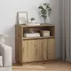 LED-es Bútor kézműves tölgy 71 x 34.5 x 75 cm Faanyag