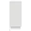 Oldalszekrény LED -es lámpákkal Fehér 90 x 32 x 75 cm Faanyag