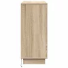 Oldalszekrény polcokkal Sonoma tölgy 90 x 32 x 75 cm Faanyag