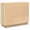 Oldalszekrény polcokkal Sonoma tölgy 90 x 32 x 75 cm Faanyag