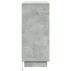 Oldalszekrény polcokkal Beton Szürke 90 x 32 x 75 cm Faanyag