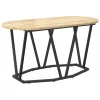 Dohányzóasztal sonoma tölgy 80 x 40 x 40,5 cm Mérnöki fa és fém