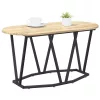 Dohányzóasztal sonoma tölgy 80 x 40 x 40,5 cm Mérnöki fa és fém