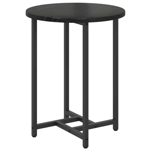 Kisasztal készlet 2 pcs Musta tammi 50 x 50 x 50 cm