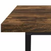 Dohányzóasztal Füstölt tölgy 100 x 50 x 40 cm Mérnöki fa és fém