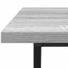 Dohányzóasztal Szürke sonoma 100 x 50 x 40 cm Mérnöki fa és fém