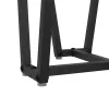 Kisasztal készlet 2 pcs Musta tammi 50 x 50 x 50.5 cm