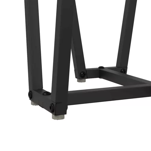 Kisasztal készlet 2 pcs Musta tammi 50 x 50 x 50.5 cm
